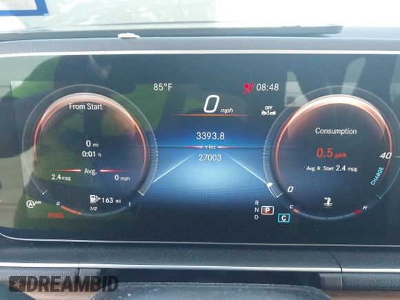 2022 Mercedes-Benz GLE 350 with VIN 4JGFB4JB8NA757625, listed as a IAAI auction lot 42425819 with 27,003 mi miles and . Bid and sale history available at DreamBid. Image 7.
