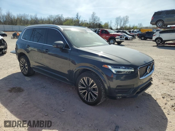 2021 Volvo XC90 Momentum with VIN YV4A22PK4M1680175, listed as a Copart auction lot 50354735 with 55,800 mi miles and Salvage Title. Bid and sale history available at carsss.com. Image 4.