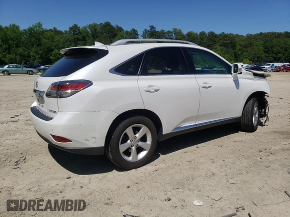 2015 Lexus RX 350 with VIN 2T2BK1BAXFC312206, listed as a Copart auction lot 59366385 with Not provided miles and Salvage title. Bid and sale history available at DreamBid. Image 3.