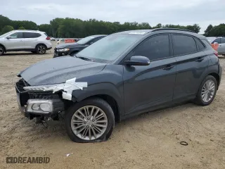 2021 Hyundai Kona SEL with VIN KM8K22AA3MU750671, listed as a Copart auction lot 69874054 with 30,024 mi miles and Salvage Title. Bid and sale history available at carsss.com. Image 1.