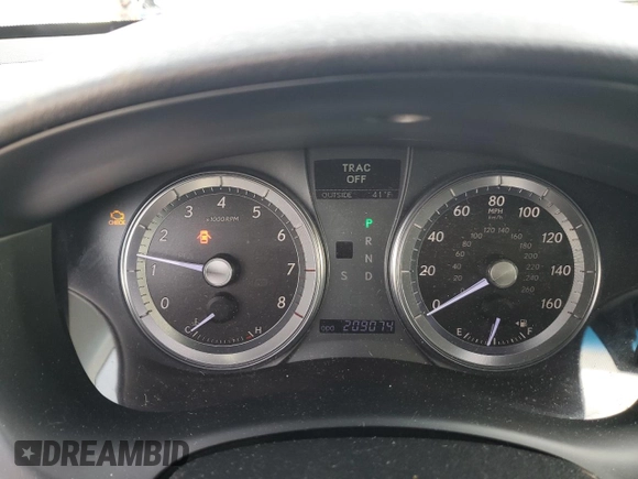 2012 Lexus ES with VIN JTHBK1EGXC2502200, listed as a Copart auction lot 49663205 with 209,074 mi miles and Salvage Title. Bid and sale history available at carsss.com. Image 9.
