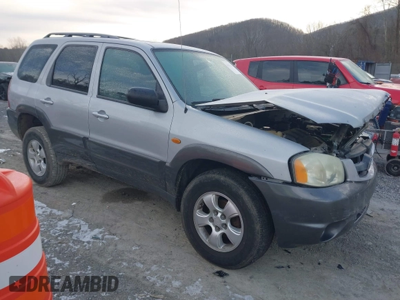 2004 Mazda Tribute ES with VIN 4F2CZ96154KM18832, listed as a IAAI auction lot 41376325 with 176,566 mi miles and . Bid and sale history available at carsss.com. Image 1.