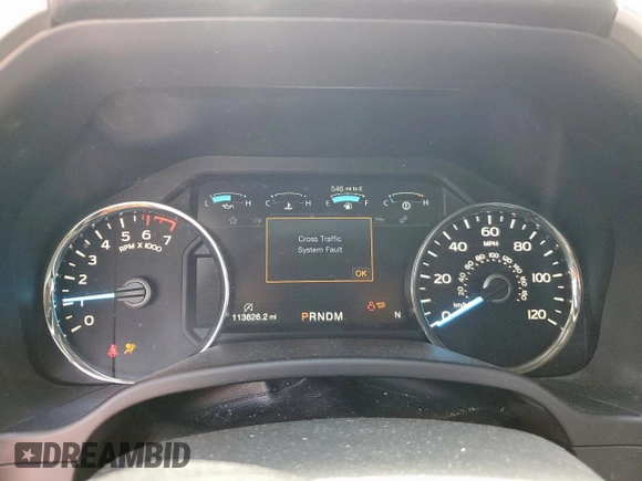2019 Ford F-150 XL with VIN 1FTEW1E4XKKD25168, listed as a Copart auction lot 61694315 with 113,626 mi miles and Salvage title. Bid and sale history available at DreamBid. Image 9.