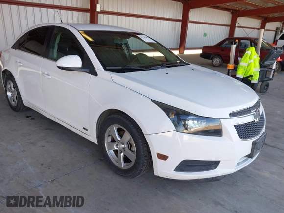 2014 Chevrolet Cruze 1LT with VIN 1G1PC5SB7E7298751, listed as a IAAI auction lot 41714596 with 94,864 mi miles and . Bid and sale history available at DreamBid. Image 1.