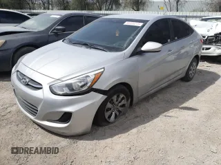 2015 Hyundai Accent GLS with VIN KMHCT4AE9FU825800, listed as a Copart auction lot 50455275 with 126,886 mi miles and Salvage Title. Bid and sale history available at carsss.com. Image 1.