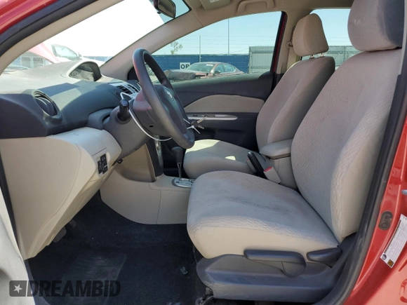2008 Toyota Yaris with VIN JTDBT923581215441, listed as a Copart auction lot 54022325 with 76,822 mi miles and Salvage Title. Bid and sale history available at DreamBid. Image 7.