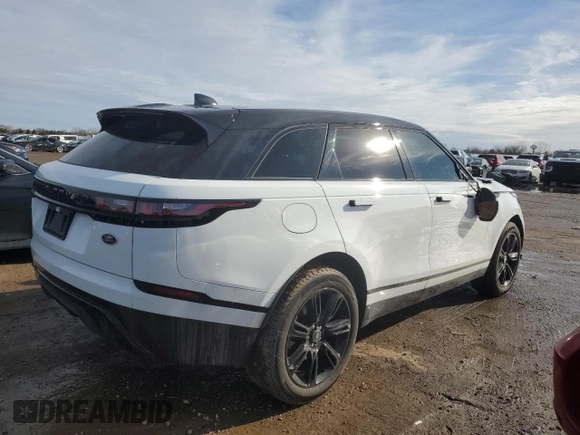 2023 Land Rover Range Rover Velar R-Dynamic S z VIN SALYT2EX6PA354906, wystawiony jako Copart lot #47023445 z przebiegiem 61 649 mil mil oraz Szkoda całkowita • Salvage title. Historia ofert i sprzedaży dostępna na DreamBid. Obrazek 3.
