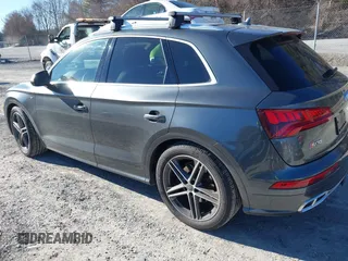 2018 Audi SQ5 with VIN WA1A4BFY6J2023333, listed as a IAAI auction lot 41645265 with 59,816 mi miles and . Bid and sale history available at DreamBid. Image 3.
