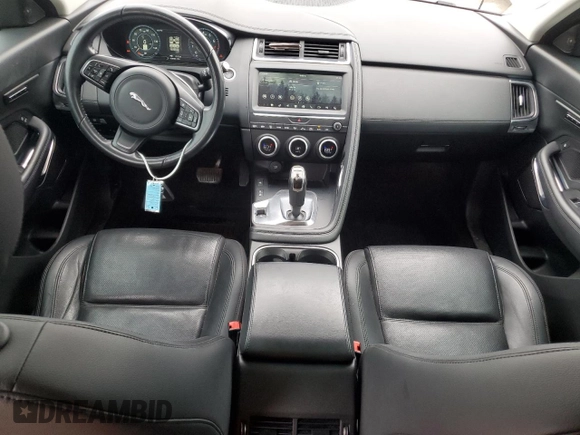 2018 Jaguar E-Pace SE with VIN SADFP2FX1J1Z15509, listed as a Copart auction lot 51812485 with 44,068 mi miles and Salvage Title. Bid and sale history available at DreamBid. Image 8.