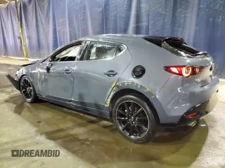 2024 Mazda 3 S Carbon Edition with VIN JM1BPBLM2R1709387, listed as a Copart auction lot 52748755 with 25,380 mi miles and Non Repairable. Bid and sale history available at DreamBid. Image 2.