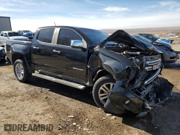 2019 GMC Canyon 4WD SLT with VIN 1GTG6DEN9K1213552, listed as a Copart auction lot 87034594 with 134,185 mi miles and Salvage Title. Bid and sale history available at carsss.com. Image 4.