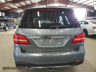 2017 Mercedes-Benz GLS with VIN 4JGDF7DE8HA906607, listed as a Copart auction lot 54555835 with 124,702 mi miles and Clean Title. Bid and sale history available at carsss.com. Image 6.