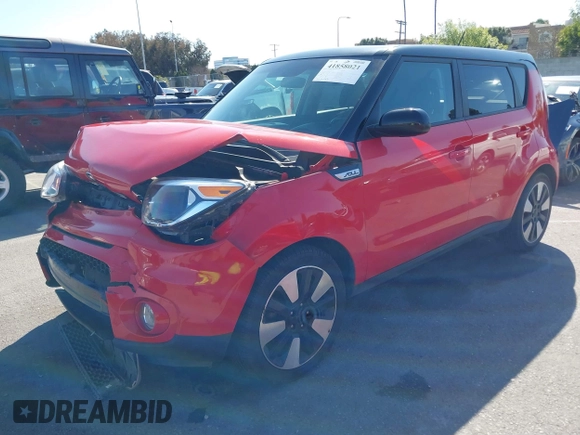 2018 Kia Soul + with VIN KNDJP3A51J7559321, listed as a IAAI auction lot 41858021 with 73,893 mi miles. Bid and sale history available at carsss.com. Image 19.