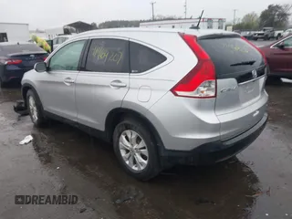 2012 Honda CR-V EX-L with VIN 2HKRM3H71CH508077, listed as a IAAI auction lot 41969207 with 75,768 mi miles. Bid and sale history available at carsss.com. Image 3.