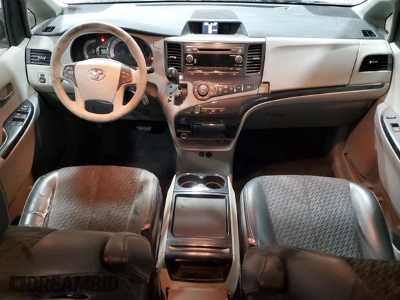 2011 Toyota Sienna SE with VIN 5TDXK3DC0BS063470, listed as a Copart auction lot 48804635 with 203,675 mi miles and Salvage Title. Bid and sale history available at carsss.com. Image 8.