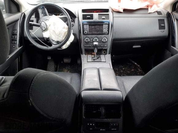 2014 Mazda CX-9 Sport with VIN JM3TB2BA7E0434407, listed as a Copart auction lot 45029515 with 117,200 mi miles and Salvage title. Bid and sale history available at DreamBid. Image 8.