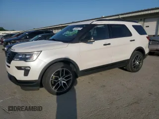 2018 Ford Explorer Sport with VIN 1FM5K8GT4JGB13453, listed as a Copart auction lot 56945725 with 108,371 mi miles and Salvage title. Bid and sale history available at DreamBid. Image 1.