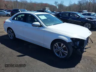 2018 Mercedes-Benz C with VIN 55SWF4JB4JU274500, listed as a IAAI auction lot 41996236 with 75,903 mi miles. Bid and sale history available at carsss.com. Image 1.