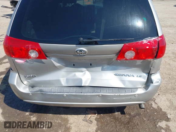 2009 Toyota Sienna CE with VIN 5TDZK23C19S263613, listed as a IAAI auction lot 41983708 with 162,395 mi miles. Bid and sale history available at carsss.com. Image 6.