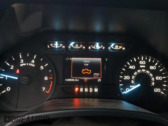 2018 Ford F-150 XL z VIN 1FTNF1EG5JKC26895, wystawiony jako Copart lot #81856764 z przebiegiem 46 609 mil mil oraz Szkoda całkowita • Salvage title. Historia ofert i sprzedaży dostępna na DreamBid. Obrazek 9.
