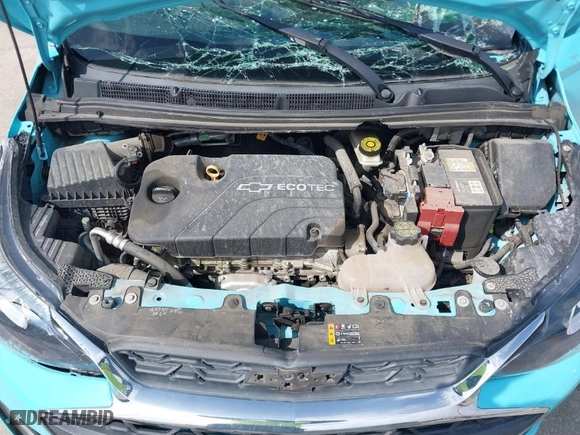 2021 Chevrolet Spark LS with VIN KL8CB6SA1MC227324, listed as a IAAI auction lot 41732107 with 44,739 mi miles. Bid and sale history available at carsss.com. Image 10.