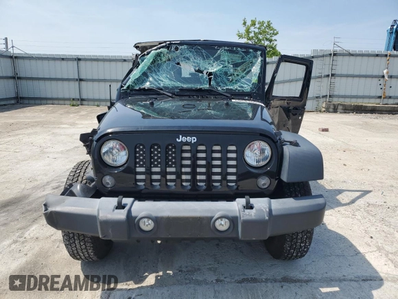 2018 Jeep Wrangler Willys Wheeler W с VIN 1C4AJWAG7JL860204, выставлен на аукционе Copart как лот 60683605 с пробегом 59 606 миль миль и Списание • Salvage title. История ставок и продаж доступна на DreamBid. Изображение 5.