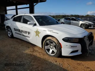 2019 Dodge Charger Police with VIN 2C3CDXAG0KH660161, listed as a Copart auction lot 78808654 with 52,150 mi miles and Salvage Title. Bid and sale history available at DreamBid. Image 4.