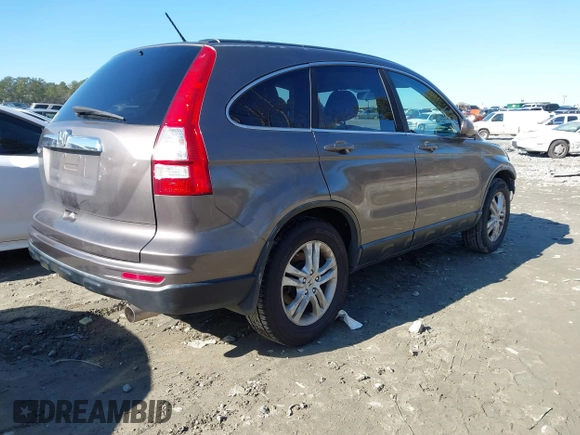 2011 Honda CR-V EX-L with VIN 5J6RE3H7XBL021915, listed as a IAAI auction lot 41281034 with 150,577 mi miles. Bid and sale history available at carsss.com. Image 4.