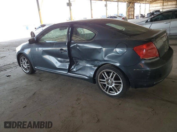 2005 Scion tC with VIN JTKDE177950027533, listed as a Copart auction lot 54366975 with 179,693 mi miles and Salvage Title. Bid and sale history available at carsss.com. Image 2.