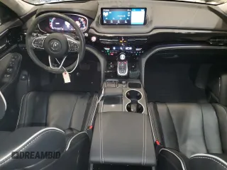 2023 Acura MDX Advance with VIN 5J8YE1H80PL038519, listed as a Copart auction lot 42136045 with 18,003 mi miles and Salvage title. Bid and sale history available at DreamBid. Image 8.