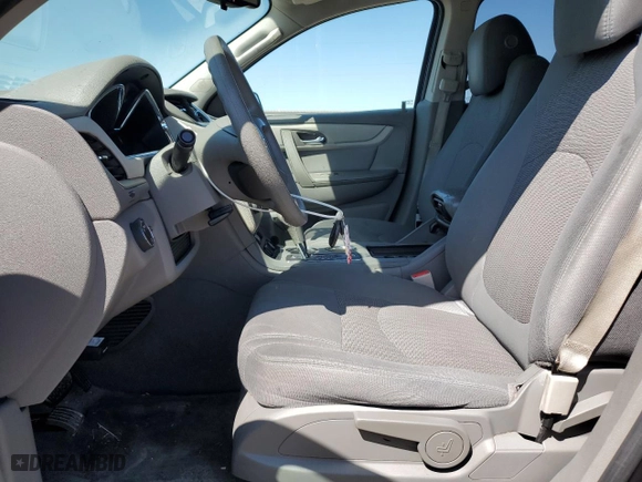 2017 Chevrolet Traverse LS with VIN 1GNKRFED6HJ206725, listed as a Copart auction lot 51914725 with 187,120 mi miles and Salvage Title. Bid and sale history available at carsss.com. Image 7.