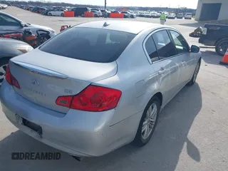 2011 Infiniti G25 Journey with VIN JN1DV6AP8BM603648, listed as a IAAI auction lot 41588304 with 209,178 mi miles and . Bid and sale history available at DreamBid. Image 4.