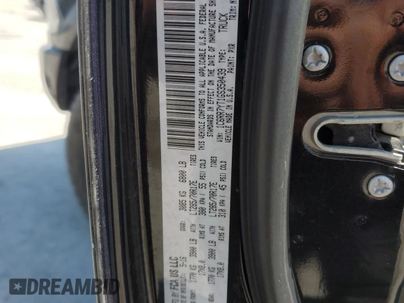 2016 Ram 1500 Rebel z VIN 1C6RR7YT1GS350439, wystawiony jako Copart lot #52300885 z przebiegiem 196 557 mil mil oraz Szkody całkowita. Historia ofert i sprzedaży dostępna na DreamBid. Obrazek 12.
