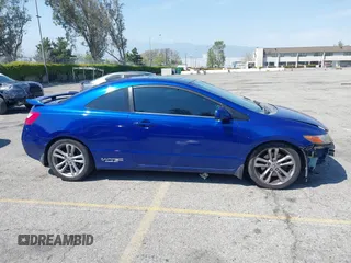2008 Honda Civic Cpe Si with VIN 2HGFG21558H703002, listed as a IAAI auction lot 41939750 with 155,156 mi miles. Bid and sale history available at carsss.com. Image 14.