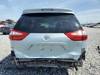 2015 Toyota Sienna XLE with VIN 5TDYK3DC5FS591662, listed as a Copart auction lot 53437195 with 169,247 mi miles and Salvage Title. Bid and sale history available at carsss.com. Image 6.