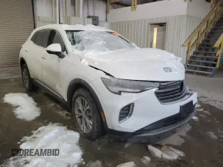 2022 Buick Envision Preferred with VIN LRBAZLR4XND158555, listed as a Copart auction lot 87536115 with Not Provided miles and Salvage Title. Bid and sale history available at carsss.com. Image 4.