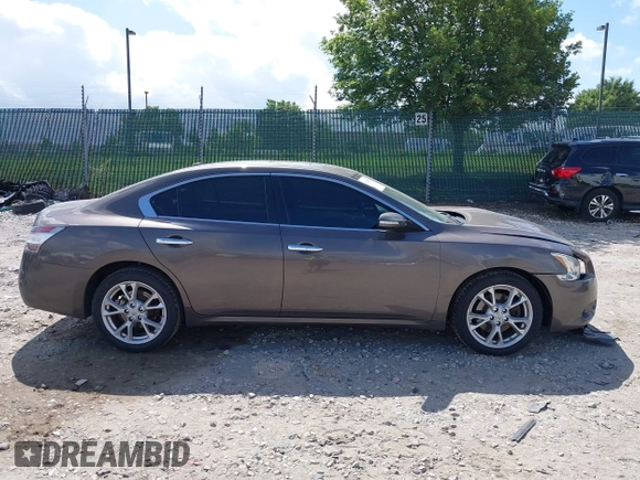 2012 Nissan Maxima SV with VIN 1N4AA5AP4CC828202, listed as a IAAI auction lot 42668292 with 153,030 mi miles and . Bid and sale history available at DreamBid. Image 14.