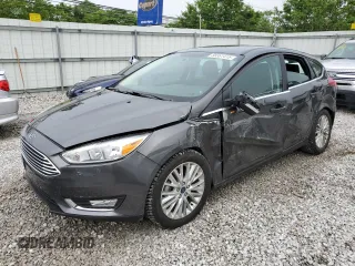 2018 Ford Focus Titanium с VIN 1FADP3N2XJL232751, выставлен на аукционе Copart как лот 58361415 с пробегом 31 542 миль миль и Списание • Salvage title. История ставок и продаж доступна на DreamBid. Изображение 1.
