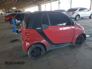 2013 Smart fortwo Pure with VIN WMEEJ3BA2DK663995, listed as a Copart auction lot 54629895 with Not Provided miles and Salvage Title. Bid and sale history available at DreamBid. Image 3.