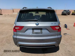 2006 BMW X3 3.0i with VIN WBXPA93466WG80206, listed as a Copart auction lot 52180515 with 120,626 mi miles and Salvage Title. Bid and sale history available at DreamBid. Image 6.