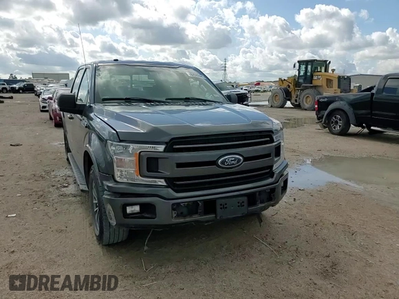 2018 Ford F-150 XL with VIN 1FTEW1CPXJKC79644, listed as a Copart auction lot 62035085 with 89,863 mi miles and Salvage title. Bid and sale history available at DreamBid. Image 13.
