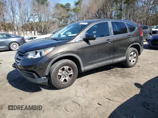 2013 Honda CR-V LX with VIN 5J6RM3H30DL034482, listed as a Copart auction lot 46320545 with 185,809 mi miles and Salvage Title. Bid and sale history available at carsss.com. Image 1.