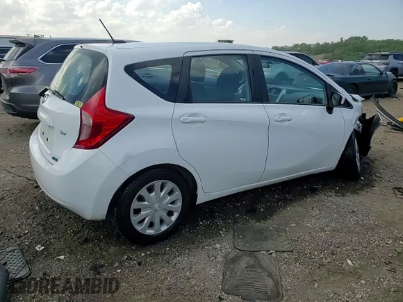 2016 Nissan Note S with VIN 3N1CE2CP4GL354610, listed as a Copart auction lot 56890815 with 98,933 mi miles and Salvage title. Bid and sale history available at DreamBid. Image 13.