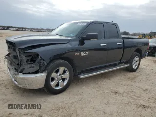 2015 Ram 1500 Lone Star with VIN 1C6RR6GT4FS615025, listed as a Copart auction lot 44972485 with 104,747 mi miles and Salvage Title. Bid and sale history available at carsss.com. Image 1.