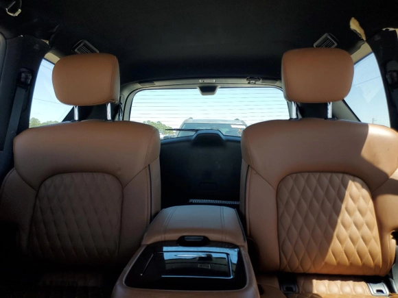 2024 Infiniti QX80 SENSORY with VIN JN8AZ2BE6R9326123, listed as a Copart auction lot 51931845 with 14,690 mi miles and Salvage Title. Bid and sale history available at carsss.com. Image 10.