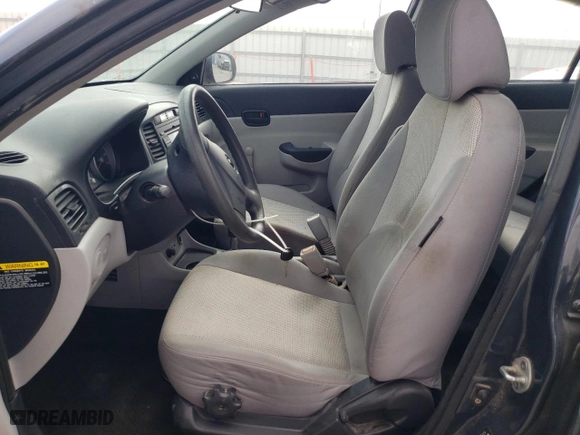 2011 Hyundai Accent GLS with VIN KMHCN4AC9BU617726, listed as a Copart auction lot 50565975 with 106,602 mi miles and Salvage Title. Bid and sale history available at carsss.com. Image 7.