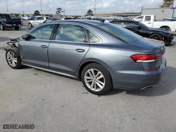 2020 Volkswagen Passat 2.0T SE with VIN 1VWSA7A33LC014062, listed as a Copart auction lot 36801033 with 77,435 mi miles. Bid and sale history available at carsss.com. Image 2.