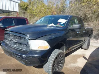 2009 Dodge Ram 1500 SLT with VIN 1D3HB18PX9S796690, listed as a IAAI auction lot 41772722 with 137,335 mi miles. Bid and sale history available at carsss.com. Image 2.
