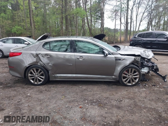 2015 Kia Optima SXL Turbo with VIN 5XXGR4A66FG393606, listed as a IAAI auction lot 42005693 with 194,747 mi miles and . Bid and sale history available at DreamBid. Image 13.