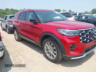 2025 Ford Explorer with VIN 1FMUK8HH4SGB44547, listed as a IAAI auction lot 42427779 with 3,008 mi miles and . Bid and sale history available at DreamBid. Image 1.